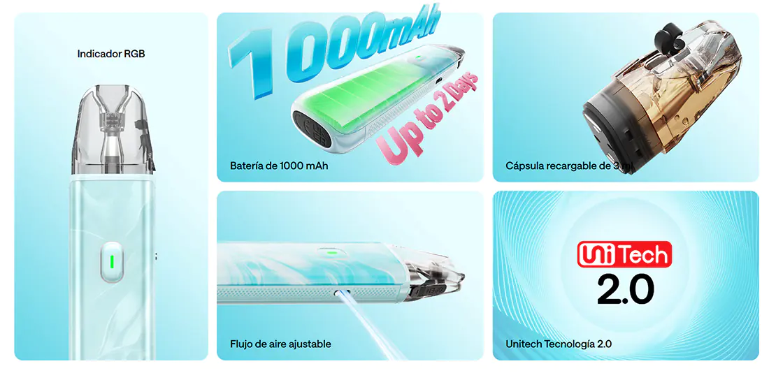 Oxva Xlim Go Lite main features